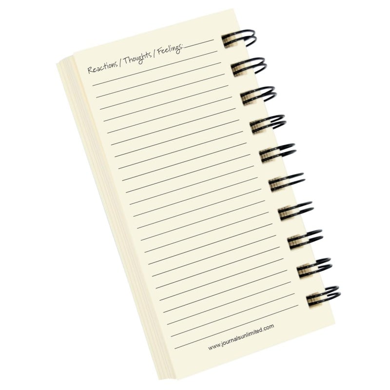 Write it Down series by Journals Unlimited, Guided Journal, Out of the Mouths of Babes Journal, Mini-Size 3â€x5.5â€, Yellow Hard Cover, Made in USA - Image 5